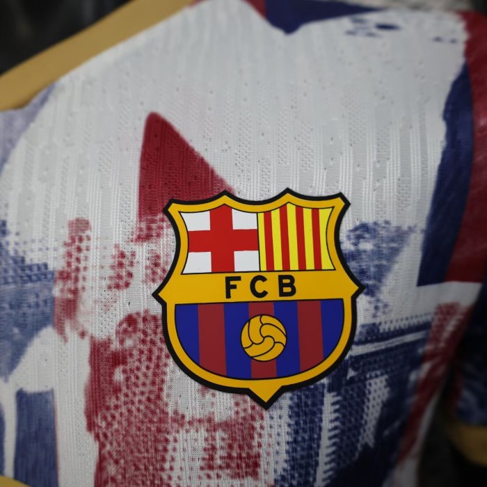 Barca Camisetas de Futbol Player Version 2025-2026 Barcelona Special Edition Soccer Jersey