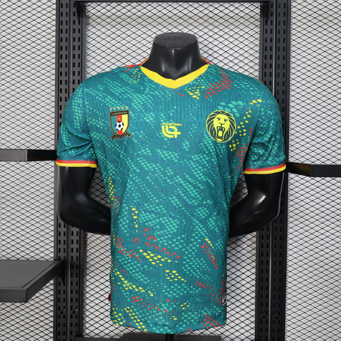 Player Version 2026 Cameroon Green Soccer Jersey Cameroun Football Shirt