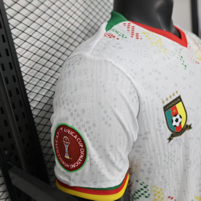 Player Version 2026 Cameroon White Soccer Jersey Cameroun Football Shirt