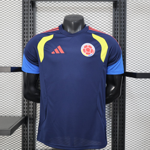 Player Version 2026 Colombia Dark Blue Special Edition Soccer Jersey Camisetas de Futbol
