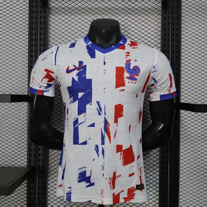 Player Version 2026 France White Special Edition Soccer Jersey Football Shirt