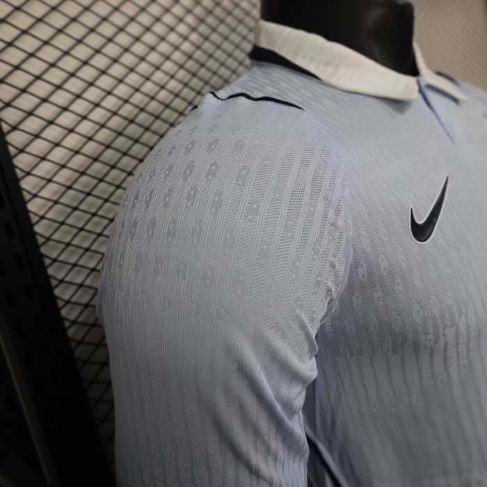 Player Version Long Sleeve 2026 Uruguay Home Soccer Jersey Football Shirt