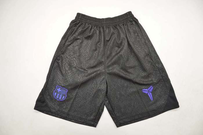 Fan Version 2025-2026 Barcelona Manba Version Training Soccer Shorts Football Shorts