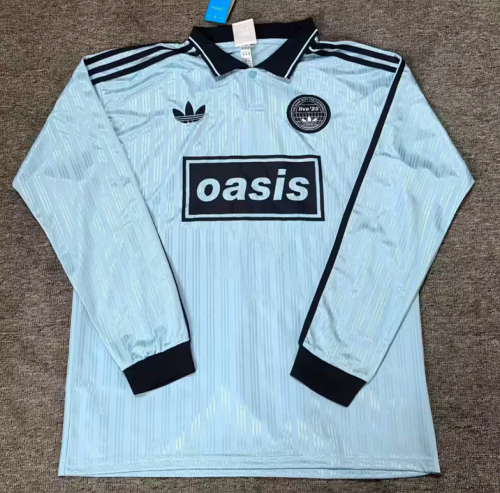 Long Sleeve 2025-2026 AD Oasis 25 Blue Soccer Sweater
