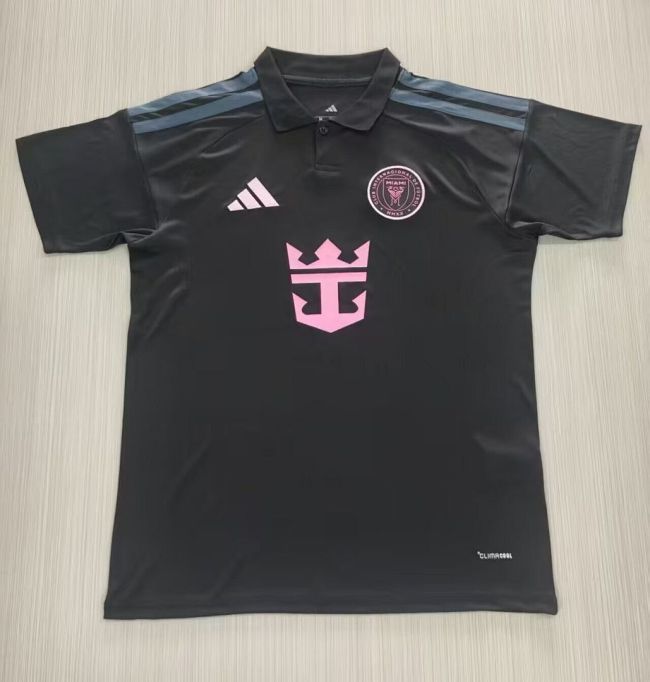Fan Version 2026-2027 Inter Miami Away Black Soccer Jersey Football Shirt