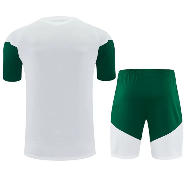 Adult Uniform 2026 Italy White Soccer Training Jersey and Shorts Football Kits