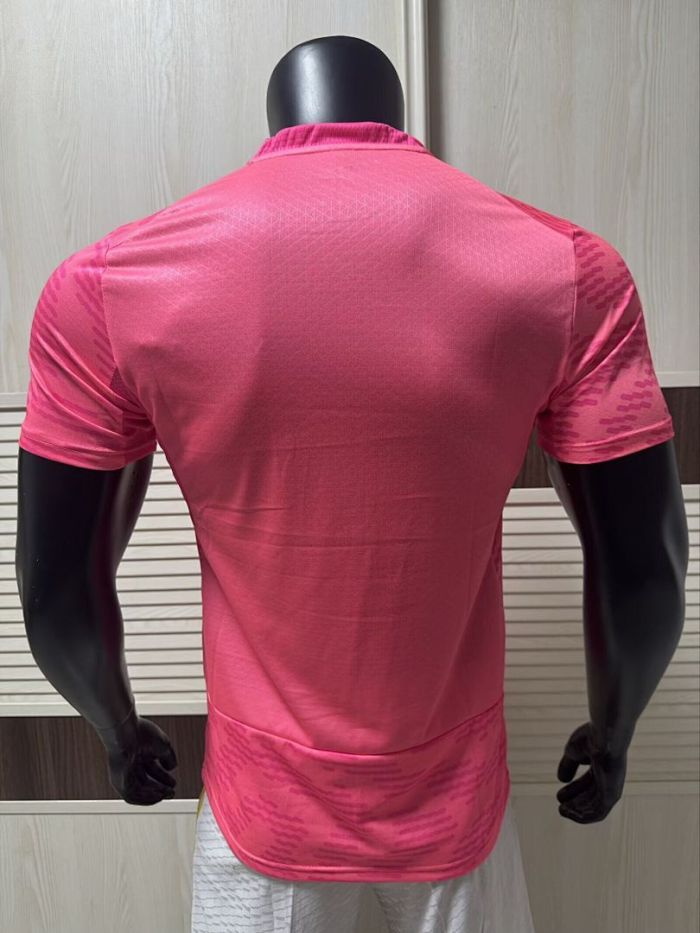 Player Version 2026 Portugal Pink Soccer Training Jersey Football Shirt
