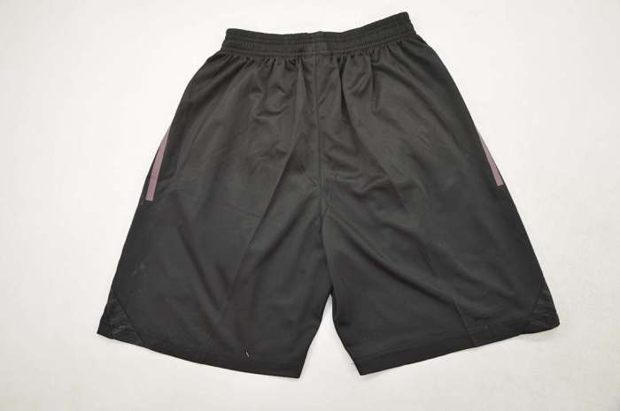 Fan Version 2026-2027 Real Madrid Black/Purple Soccer Training Shorts Football Shorts