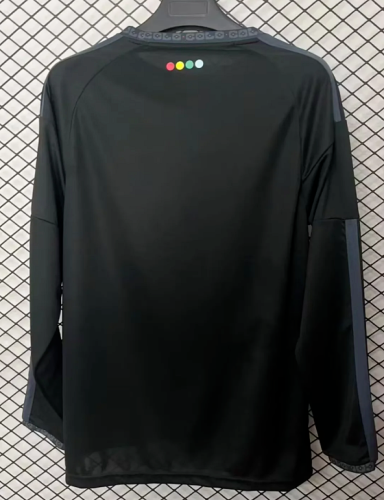 Long Sleeve Fan Version 2026-2027 Colo-Colo Away Black Soccer Jersey Football Shirt