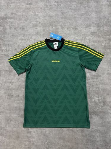 2026 AD Soccer Training T-shirt Green Casual Football Shirt