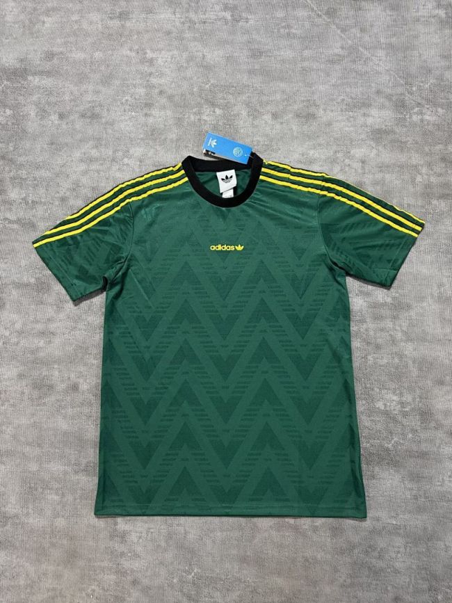 2026 AD Soccer Training T-shirt Green Casual Football Shirt