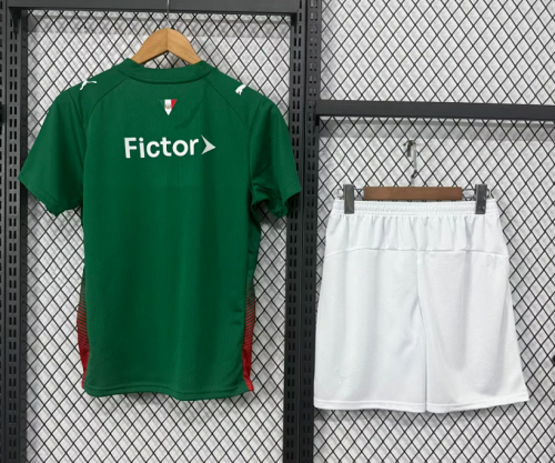 Youth Uniform Kids Kit 2026-2027 Palmeiras Home Soccer Jersey Shorts Child Football Set