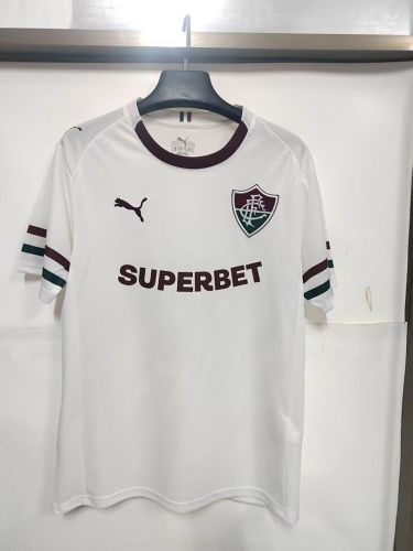 Fan Version 2026-2027 Fluminense Away White Soccer Jersey Football Shirt