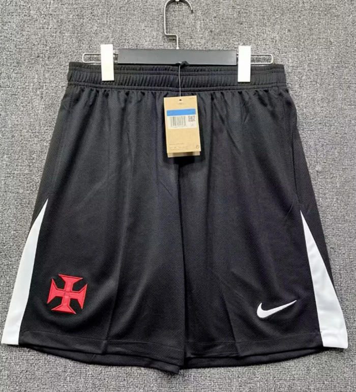 Fan Version 2026-2027 Vasco Da Gama Away Black Soccer Shorts Football Shorts