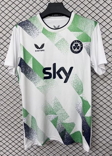 Fan Version 2026 Ireland Away White Soccer Jersey Football Shirt