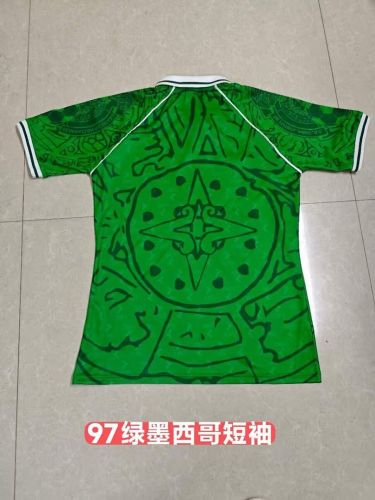 Retro Jersey 1997 Mexico Home Soccer Jersey Vintage Football Shirt