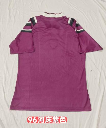 Retro Jersey 1996 River Plate Away Purple Soccer Jersey Vintage Football Shirt