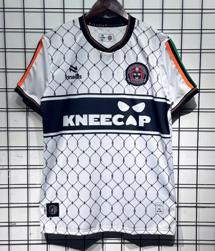 Fan Version 2025-2026 Bohemian FC x Kneecap 2026 Away Soccer Jersey Football Shirt