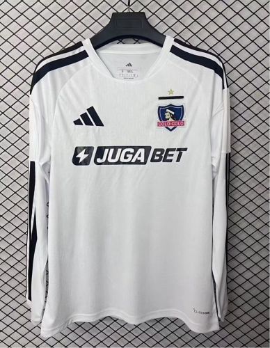 Long Sleeve Fan Version 2026-2027 Colo-Colo Home Soccer Jersey Football Shirt