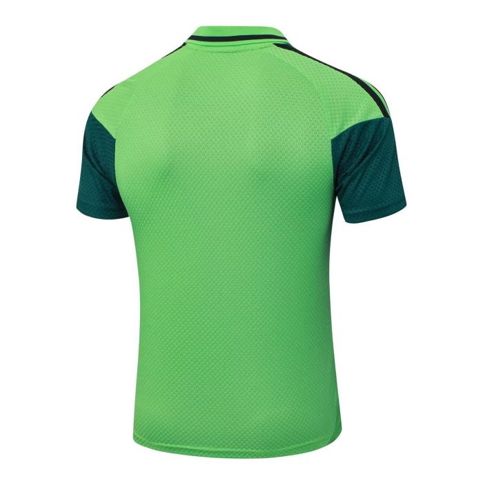 with Zipper Player Version 2026 Mexico Green Soccer Polo