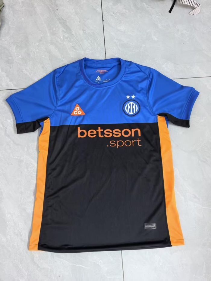 Fan Version 2025-2026 Inter Milan Fourth Away Soccer Jersey Football Shirt