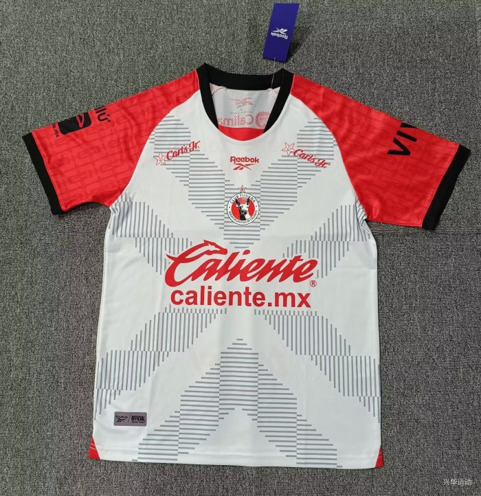 Fan Version 2026-2027 Xolos de Tijuana Away White Soccer Jersey Football Shirt