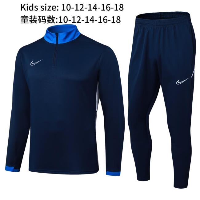 Youth Sweater Kids Blank Soccer Training Sweater DIY Uniform Pants
