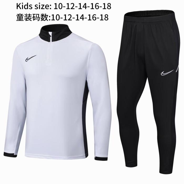 Youth Sweater Kids Blank Soccer Training Sweater DIY Uniform Pants