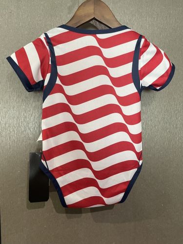 Baby Cloth 2026 USA Home Soccer Jersey United States Baby Onesies