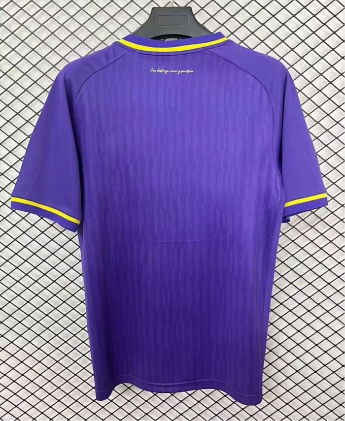 Fan Version 2025-2026 Deportes Concepción 60th Anniversary Purple Soccer Jersey Deportes Concepcion Football Shirt