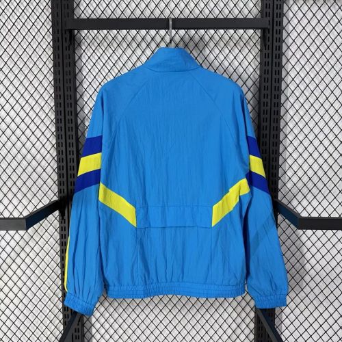2026 Boca Juniors Blue Soccer Windbreaker Jacket Football Jacket