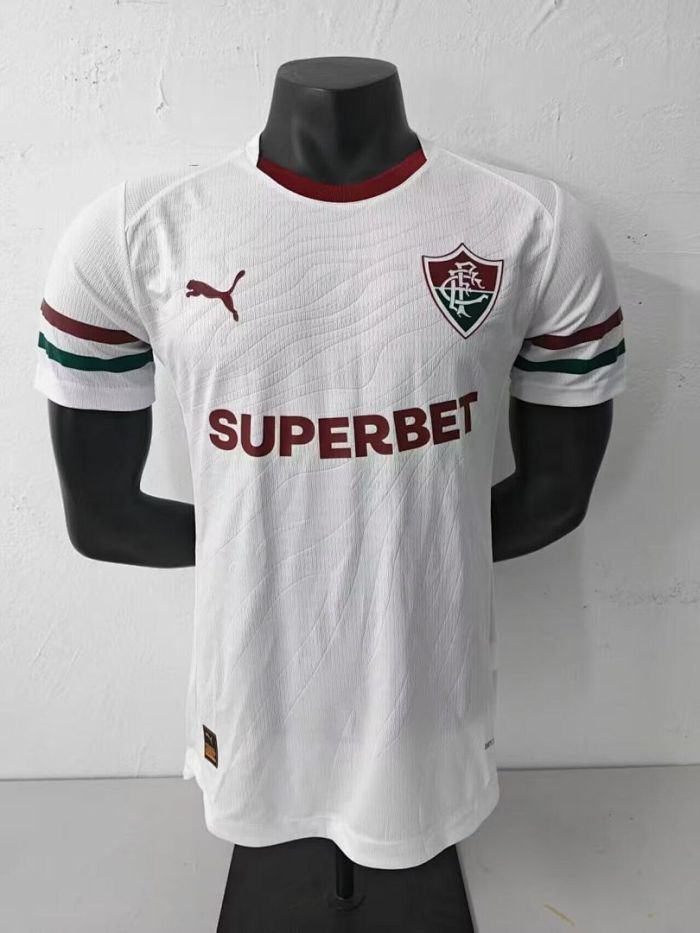 Player Version 2026-2027 Fluminense Away White Soccer Jersey Football Shirt