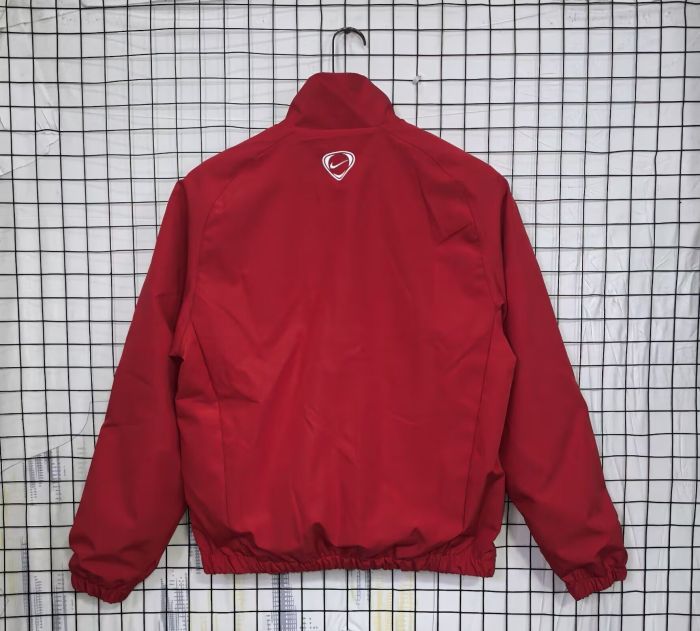 Retro Jacket 2009-2010 Manchester United Red Soccer Windbreaker Jacket Football Jacket