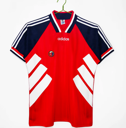 Retro Jersey 1994-1995 Norway Home Soccer Jersey Vintage Football Shirt