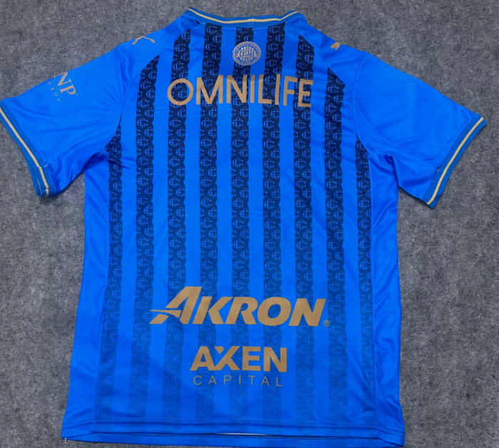 Fan Version 2025-2026 Chivas Third Away Blue Soccer Jersey Football Shirt