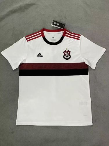 Retro Jersey 2019-2020 Flamengo Away White Soccer Jersey Vintage Football Shirt