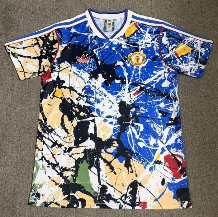 Fan Version 2025-2026 Manchester United X The Stone Roses Soccer Jersey Football Shirt