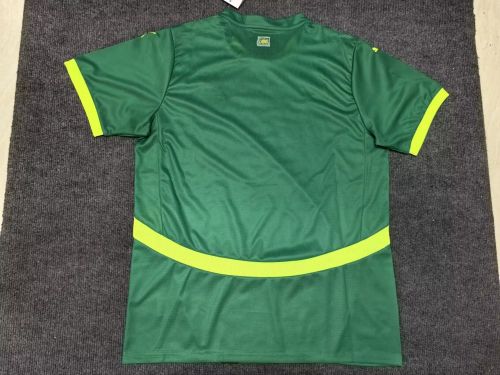 with 2 Stars Fan Version 2025-2026 Senegal Green Soccer Jersey Football Shirt