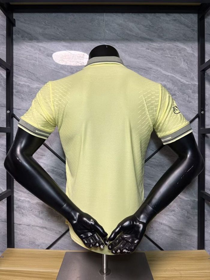 Player Version 2026-2027 Arsenal Yellow Soccer Polo