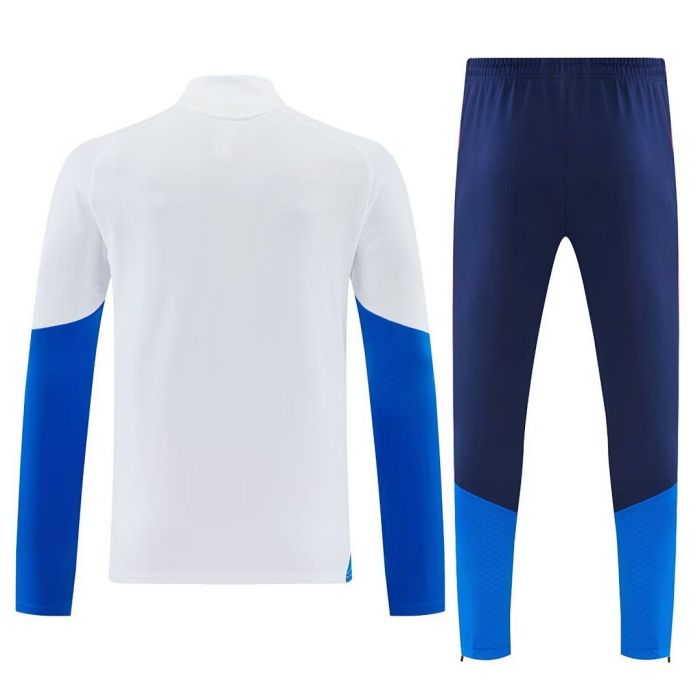 2026 Algeria White Soccer Training Sweater and Pants Football Kit