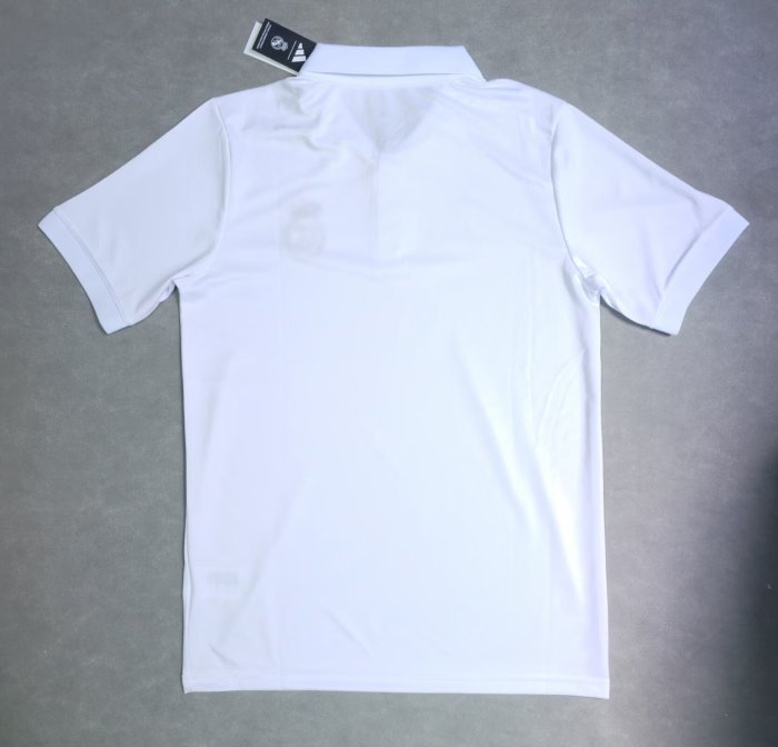 Fan Version 2025-2026 Real Madrid RONALDO 7 White Soccer Polo