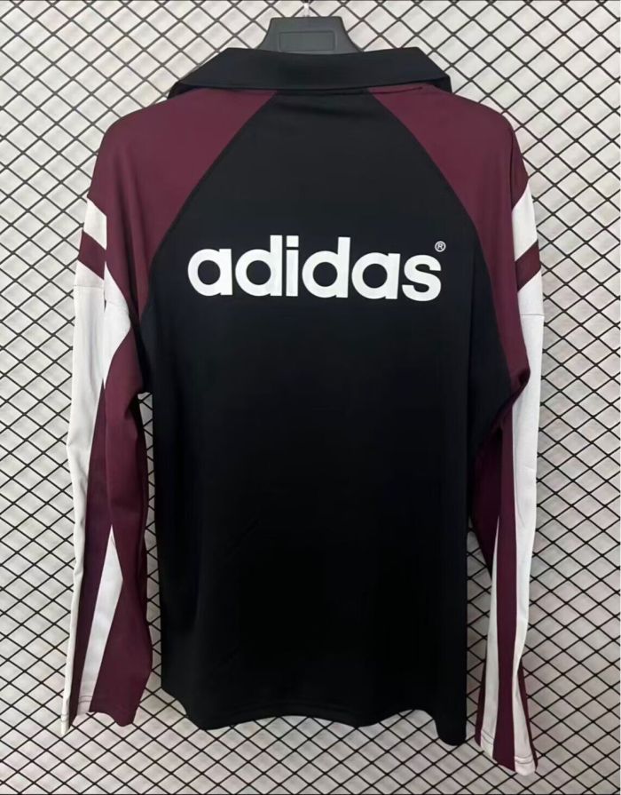 Long Sleeve Retro Jersey 1996-1997 Newcastle United Soccer Training Jersey Vintage Football Shirt