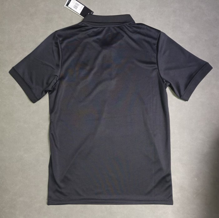 Fan Version 2025-2026 Real Madrid RONALDO 7 Black Soccer Polo