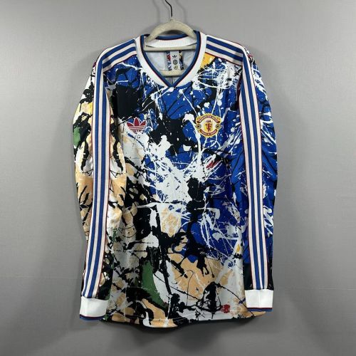Long Sleeve Manchester United X The Stone Roses Soccer Training Sweater