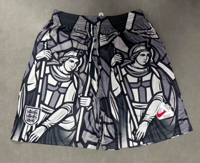 Fan Version 2026-2027 England X Palace Soccer Shorts Football Shorts