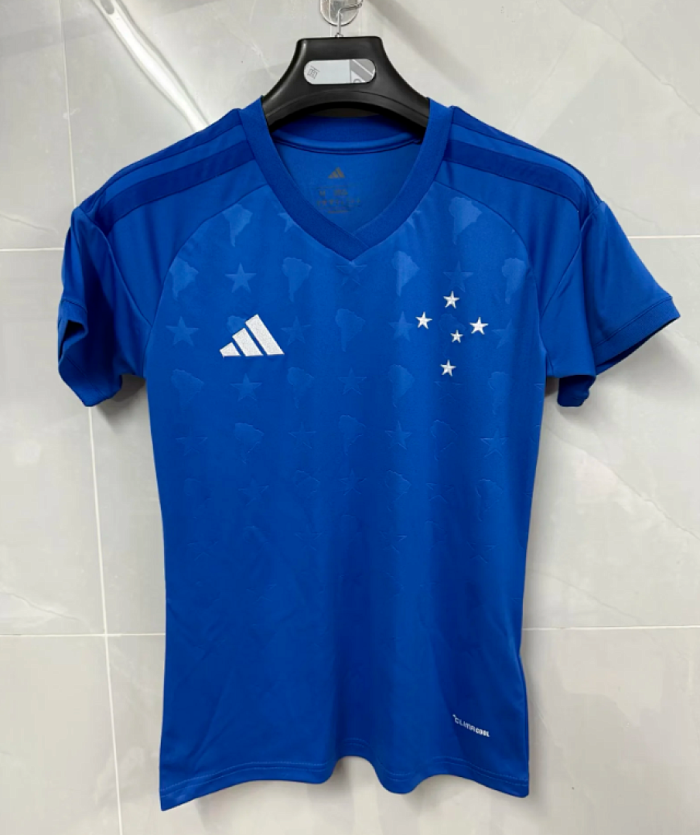 Women Cruzeiro 2026-2027 Home Soccer Jersey Girl Football Shirt