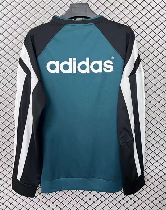 Retro Sweater 1996-1997 Long Sleeve Liverpool Green Soccer Training Sweater