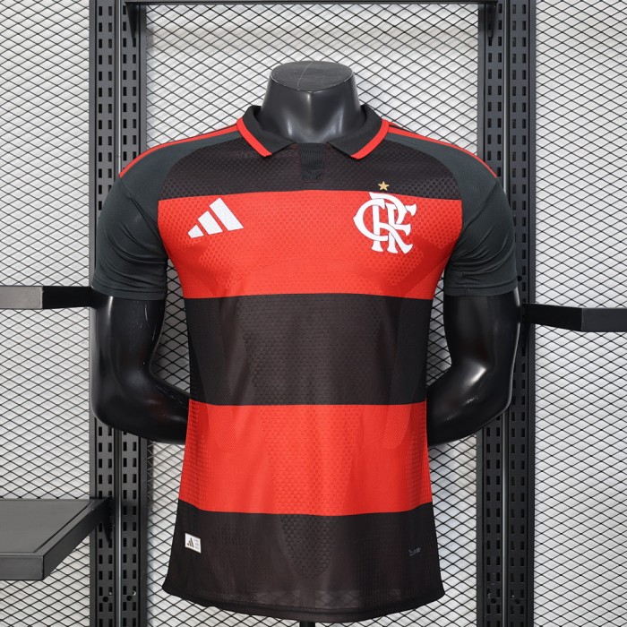 Player Version 2025-2026 Flamengo Home Soccer Jersey Football Shirt