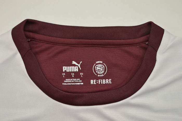 Fan Version 2025-2026 US Salernitana 1919 ANASTASIO 33 Home Soccer Jersey Football Shirt