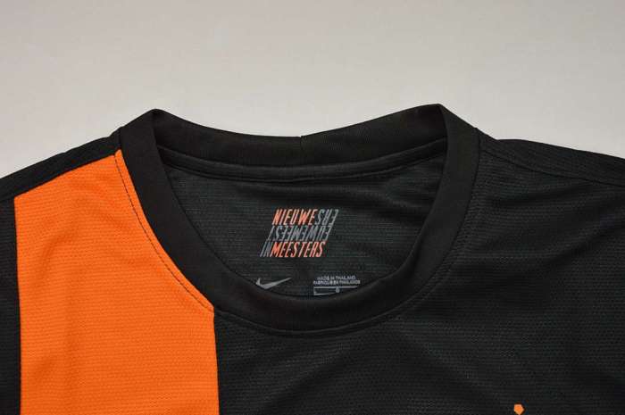 Retro Jersey 2012 Netherlands VAN DER VAART 23 Away Black Soccer Jersey Vintage Holland Football Shirt